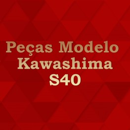 PEÇAS BOMBA MODELO KAWASHIMA S40