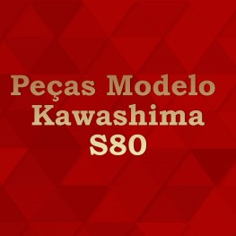 PEÇAS BOMBA MODELO KAWASHIMA S80