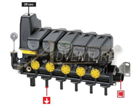 CONTROLADOR DE PRESSÃO ELETRICO NRG 5 VIAS				