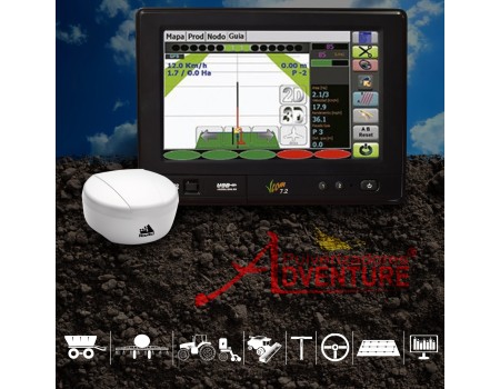 CONJUNTO GPS 7.2 BLUETOOTH / WIFI				