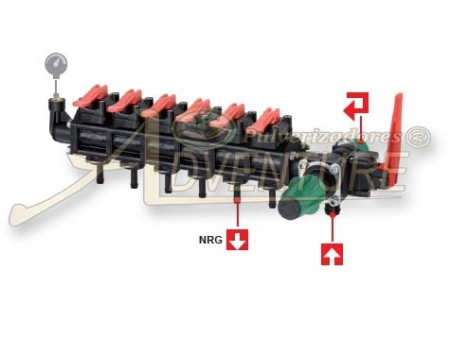 CONTROLADOR DE PRESSÃO 6 VIAS START 06 GEOLINE				