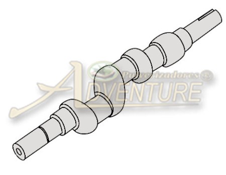 12 - VIRABREQUIM BOMBA S 120 (33-35960)				