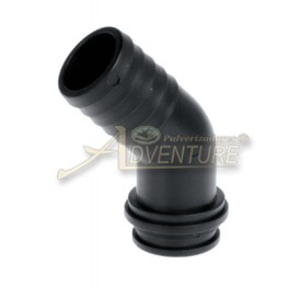 CONEXÃO CURVA 45° COM ANEL, INDICADO PARA PORCA 2”  MANGUEIRA 1.1/2” - 8015400				