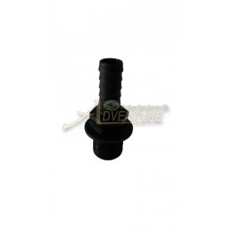 CONEXÃO RETAS COM ANEL PARA MANGUEIRA 3/4" X ROSCA 3/4" - 8001203