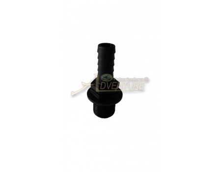 CONEXÃO RETAS COM ANEL PARA MANGUEIRA 3/4" X ROSCA 3/4" - 8001203