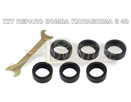 KIT REPARO KAWASHIMA S40 SEM VÁLVULAS				