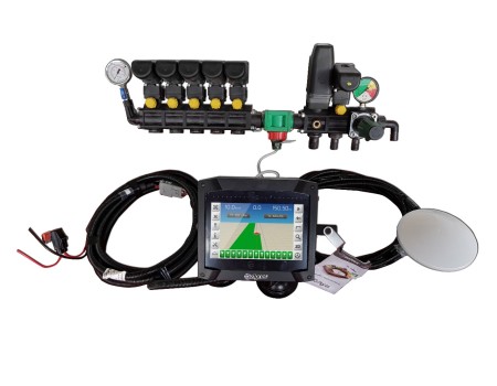 Regulador de Pressão AGRES/GEOLINE elétrico 5 vias com Fluxômetro e GPS